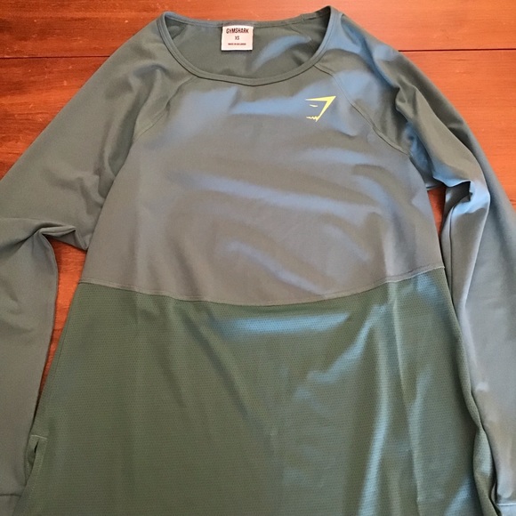 NWOT Gymshark Pulse Long Sleeve Teal - Picture 12 of 16